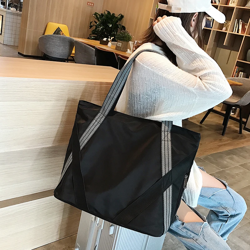 ETAILL Большие женские сумки на плечо нейлоновая сумка хобо водонепроницаемая для