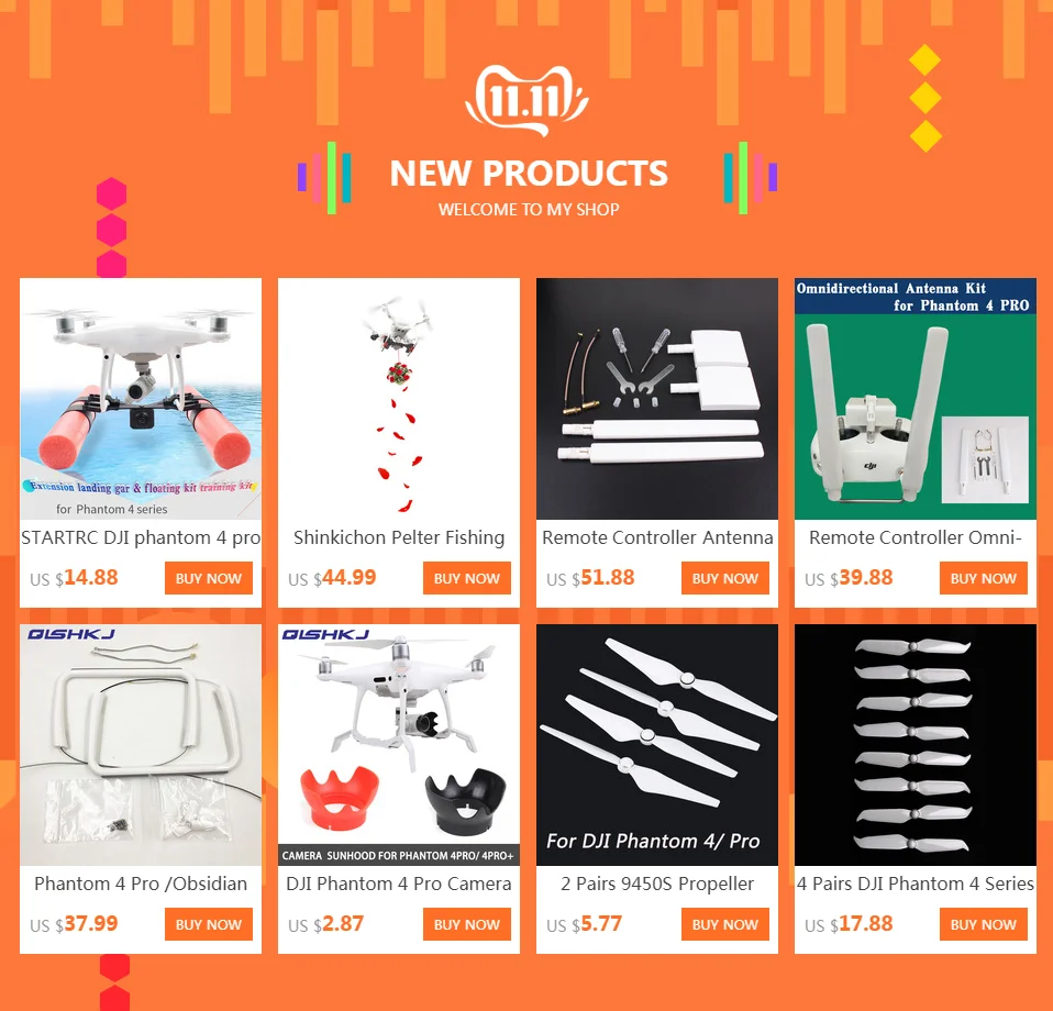Усилитель сигнала для DJI Phantom 3 Advanced/Professional/Phantom 4/Inspire 1 Range