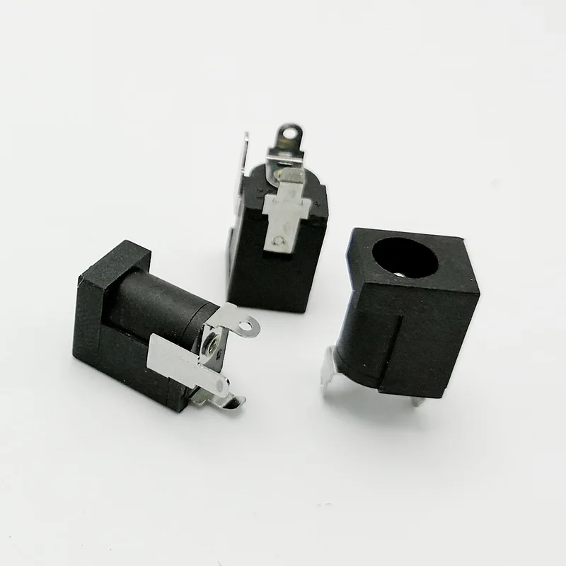 10 шт . вертикальный тип DC разъем питания 5 5x2 1 мм питания|socket connector|connector 2connector dc |