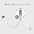 Кабель-переходник usb-c3,5 мм для гарнитурынаушников, штекер 3,1 типа C на гнездо 3,5 мм, стерео аудиогарнитура, разъем Aux