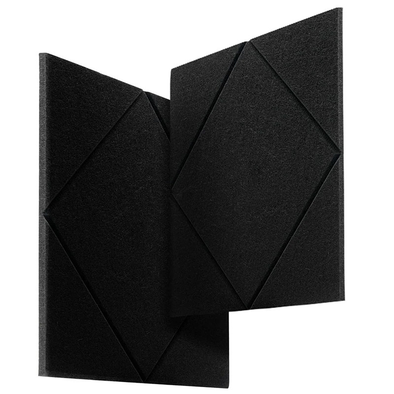 

12 Pcs Sound-Absorbing Board,Sound Insulation Pads,Echo Bass Isolation Acoustic Tiles,for Wall Decor Acoustic Treatment