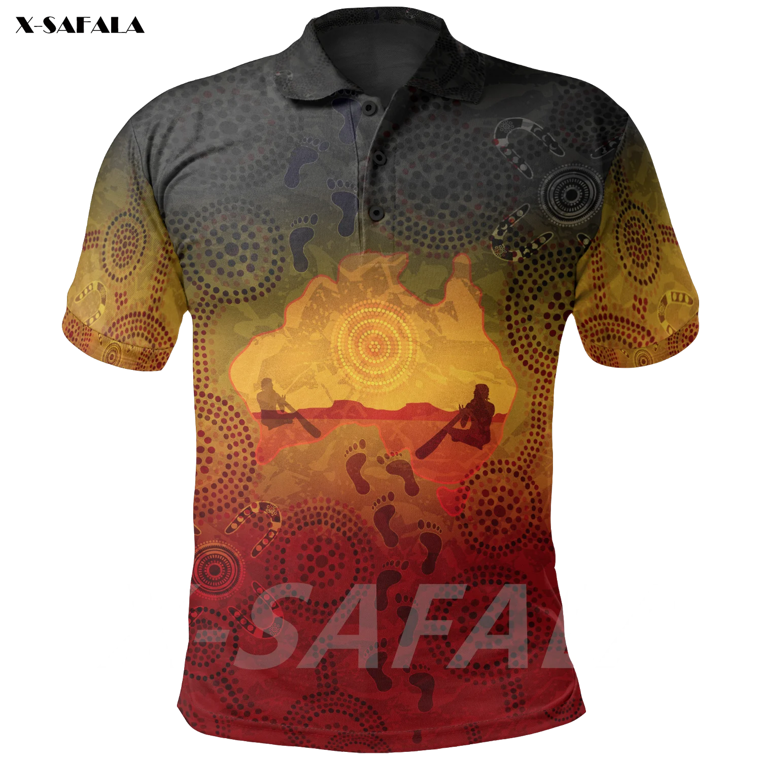 Аборигенный кенгуру с принтом в горошек 3D высокое качество новинка мужское и