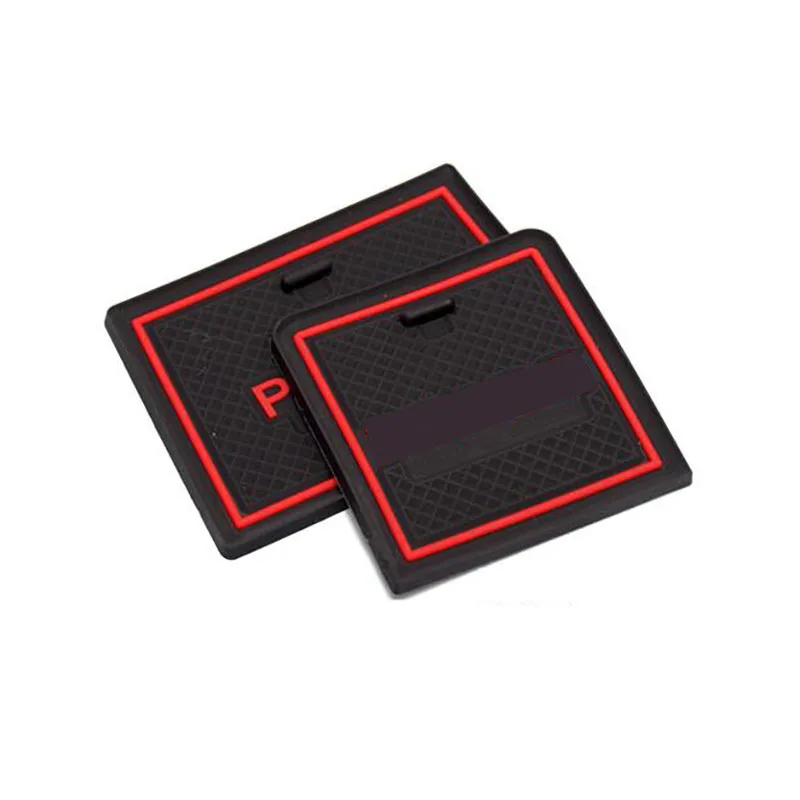 

15pcs Rubber Mat Non-slip Interior Cup Pad Door Groove Mat For Toyota Land Cruiser Prado FJ150 2010-2019 Accessories Styling