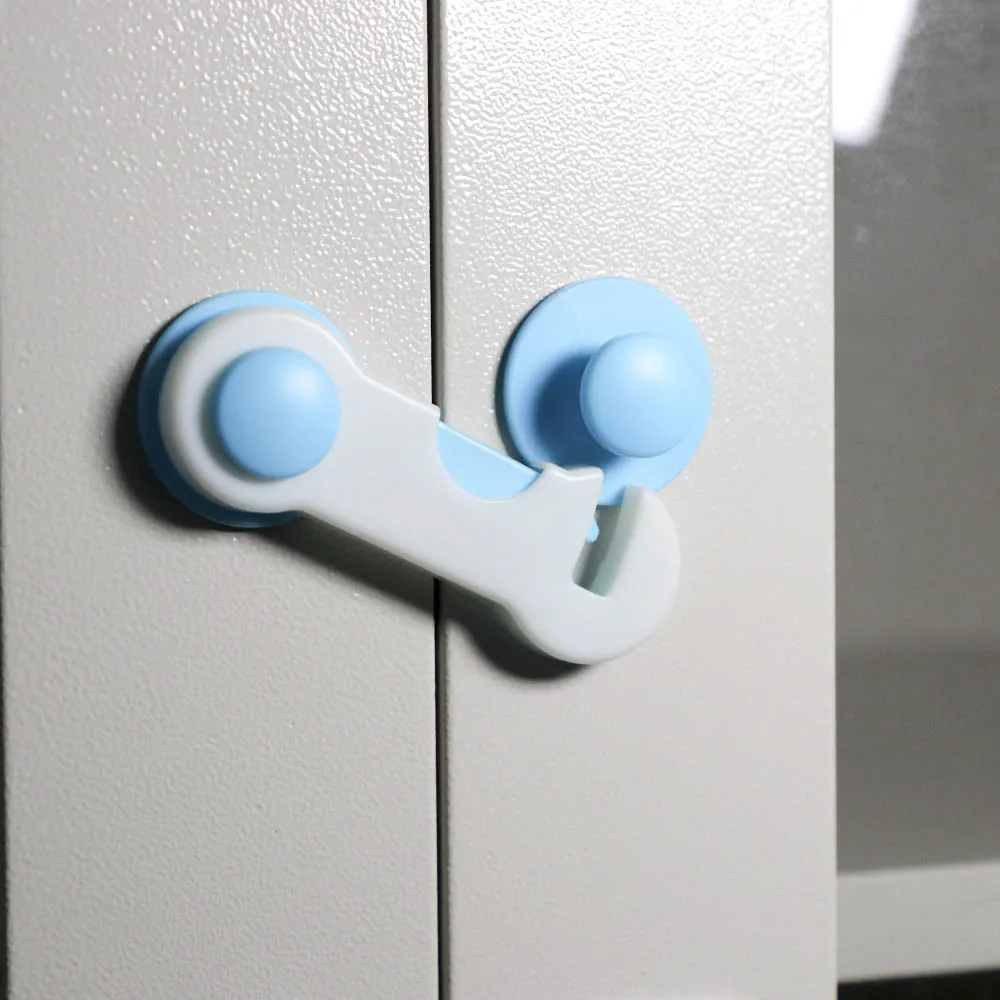 10pc Baby Security Protection Plastic Lock Child Cabinet Locking of Children From Doors Drawers Safety Products | Мать и ребенок