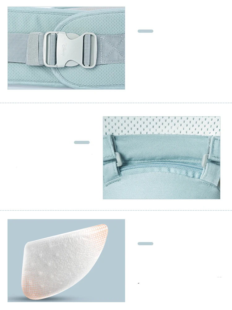 

Breathable Ergonomic Baby Carrier Infant Baby Hipseat Waist Carrier Front Facing Ergonomic Kangaroo Sling for Baby Travel 0-24M