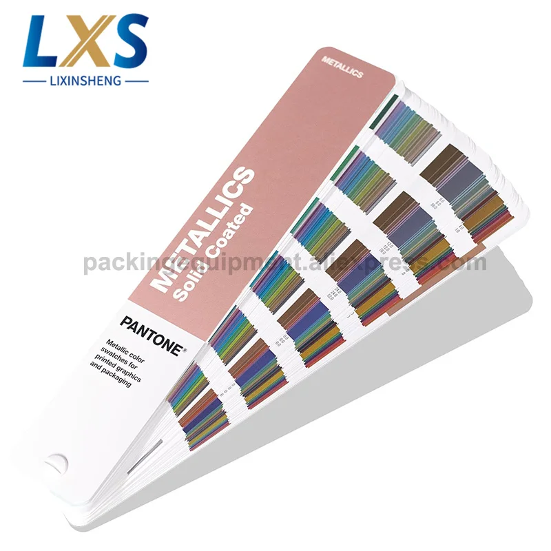 Новинка 2019 г. цветная направляющая цвета с металлическим покрытием Пантон GG1507A |