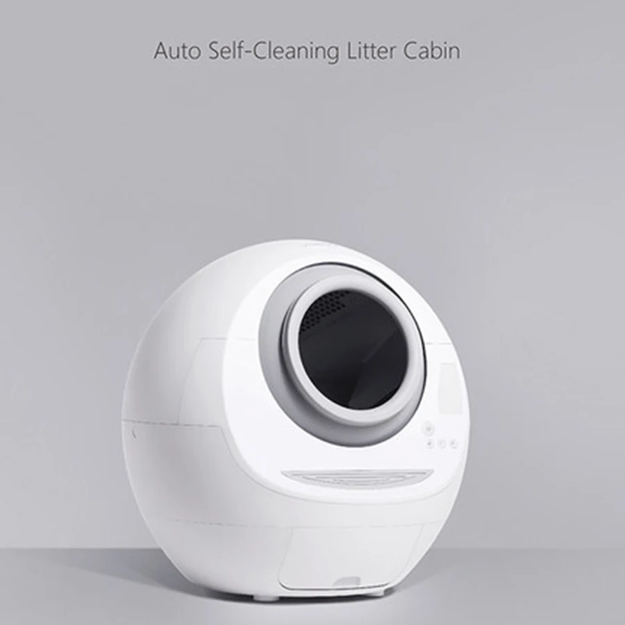 Большая автоматическая Закрытая Коробка для кошачьего туалета товары домашних