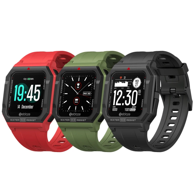 

Zeblaze Ares Bluetooth Smart Watch ATM Waterproof Smart Watch Fitness Heart Rate Monitor Global Version For Android,IOS Xiaomi