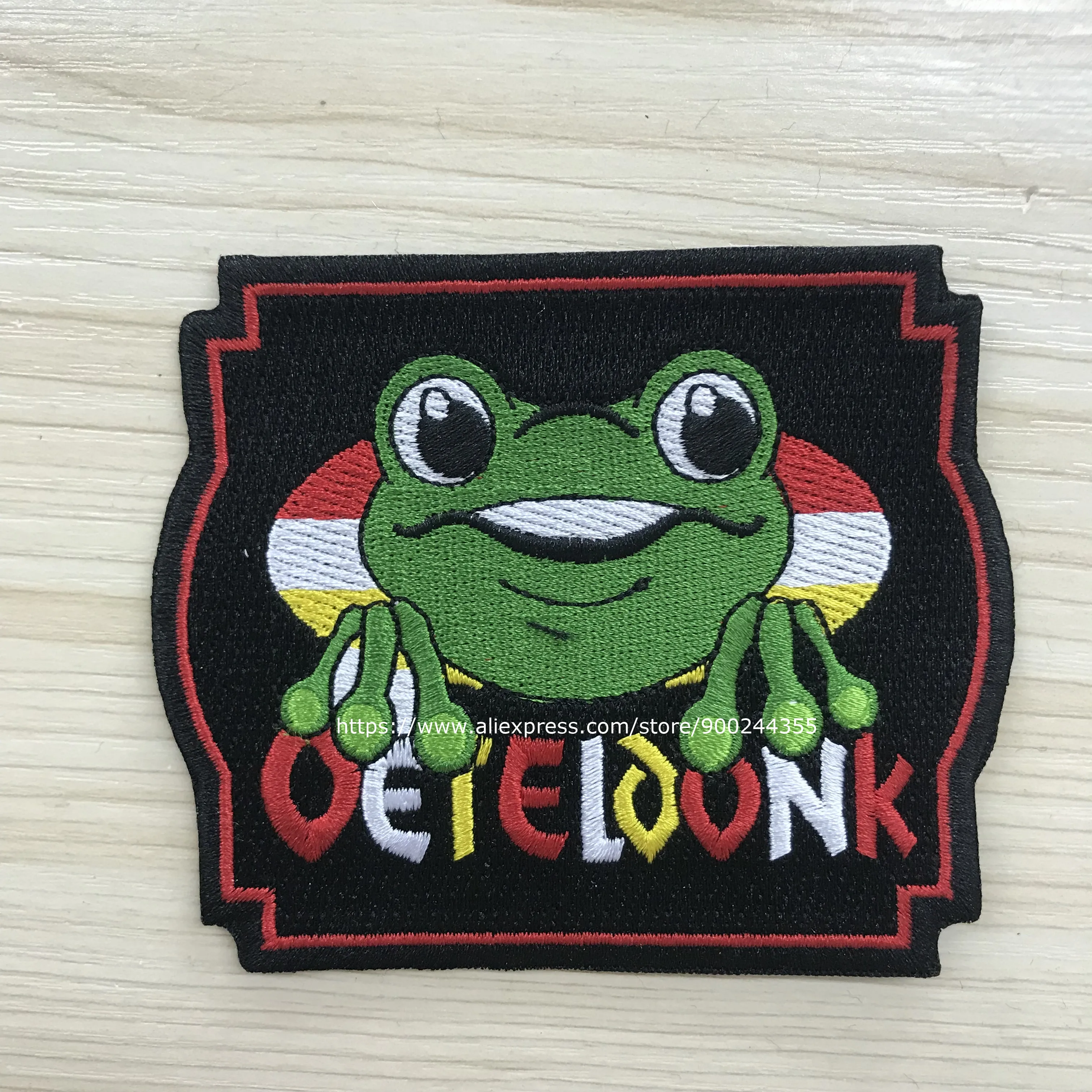 Вышивальные патчи под заказ для Oeteldonk Canival фестиваль вечерние эмблема железа или