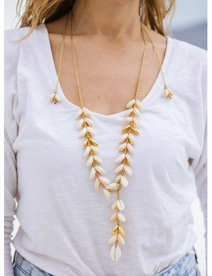 Оптовая продажа винтажное богемное пляжное ожерелье с бусинами уникальный чокер