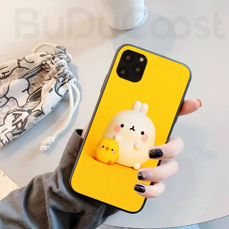 CustomaryCute little chicken Black Cell Phone Case For iphone 12 11 Pro Max X XS XR MAX 8 7 6splus 5s se 7plus case | Мобильные