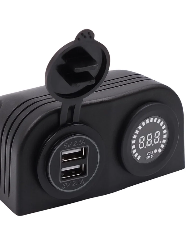 2 USB порта автомобильное зарядное устройство 12 В розетка для автомобильного