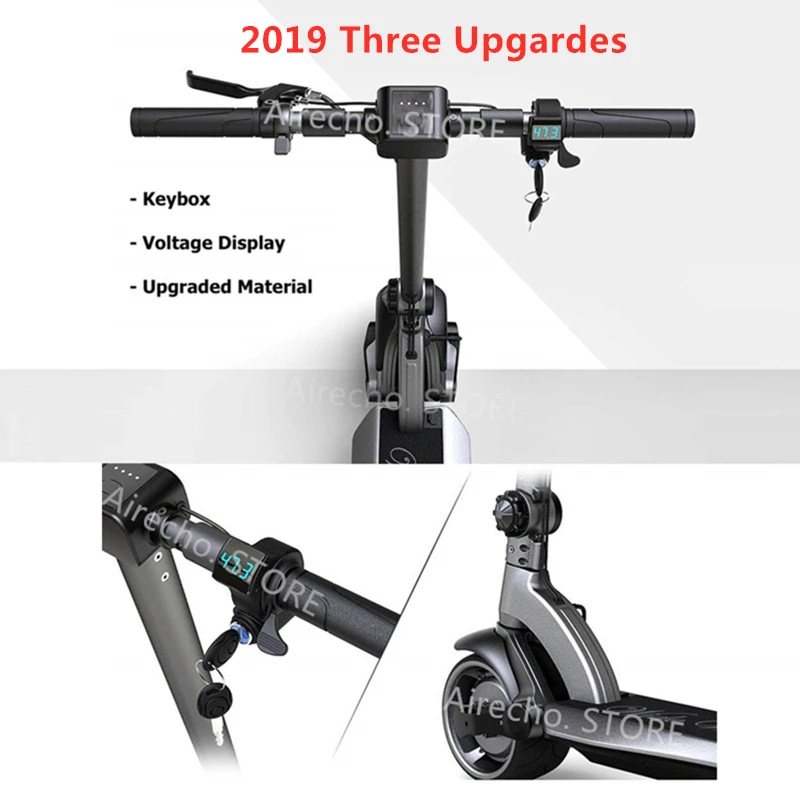 ЕС сток Mercane Widewheel широкое колесо KickScooter 48 в 500 Вт/1000 Вт Двойной Мотор Складной умный электрический скутер Ховерборд