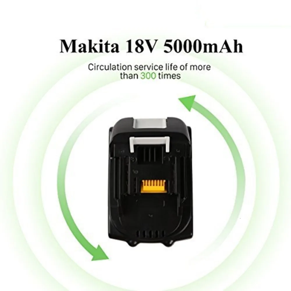 Новая замена 18В 5.0Ah Батарея с Светодиодный индикатор для Makita LXT литий-ионный Мощность инструменты 194205-3 BL1830 BL1850 BL1840