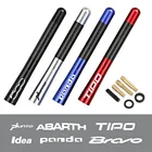 Автомобильная радиоантенна 12 см из углеродного волокна для Fiat 500 Punto Panda Bravo Abarth Freemont Argo Linea Idea Siena автомобильные аксессуары