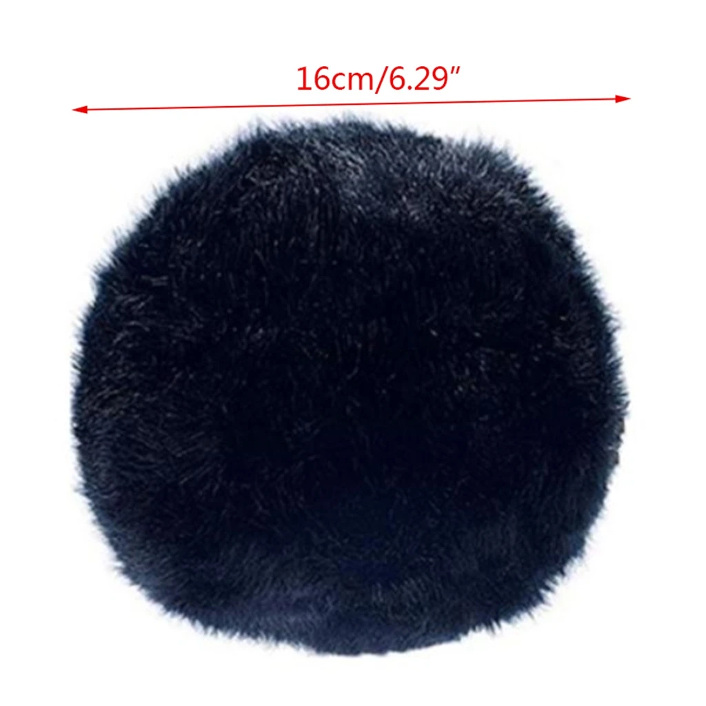 Foam Mic Cover Artificial Fur Windscreen Muff for Blue Snowball Microphone | Электроника