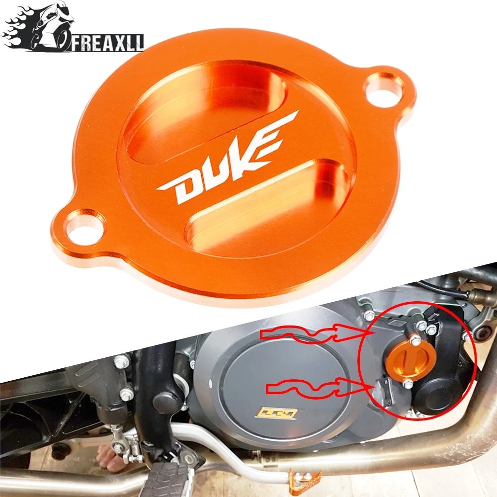 Для 690 Duke 2008 2009 2010 2011 2013 2014 мотоциклетный масляный топливный фильтр крышка