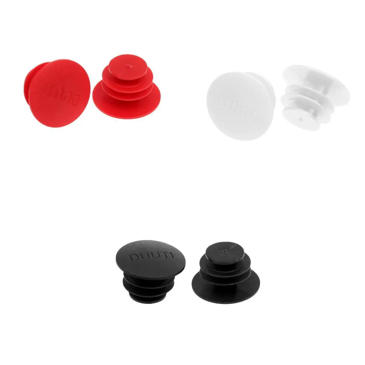 Заглушки для руля велосипеда (набор из 3 пар) 22 мм универсальной рукоятки горный BMX