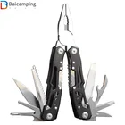 Многофункциональные Универсальные Плоскогубцы 15 в 1, складные плоскогубцы из нержавеющей стали с нейлоновой сумкой, набор многофункциональных ручных инструментов