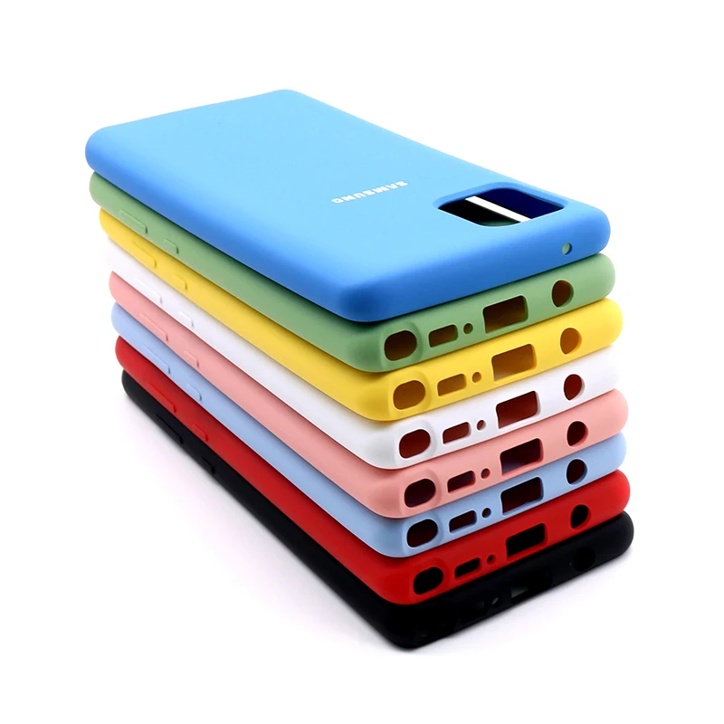 Силиконовый чехол для Samsung Galaxy Note 10 Lite Мягкий противоударный защитный note10lite