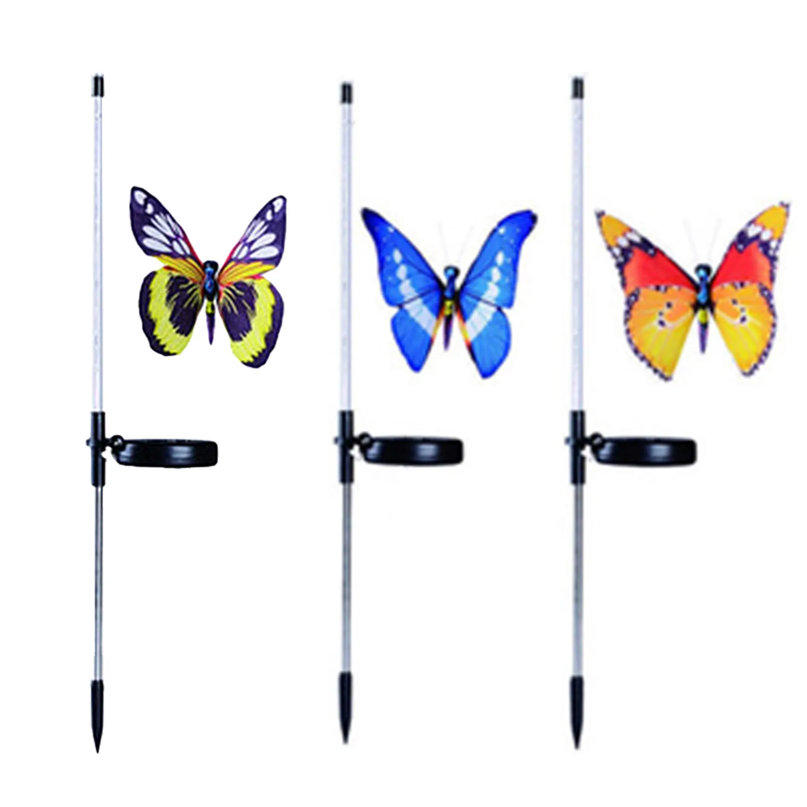 

Solar Butterfly Ground Plug Light Waterproof Solar Powered butterfly Light Suitable for Garden Decoration RT88