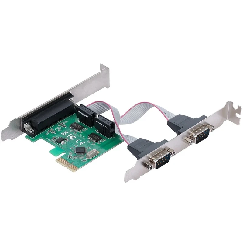 PCI-E последовательный параллельный порт s плата расширения PCI Express к 1 IDE 2