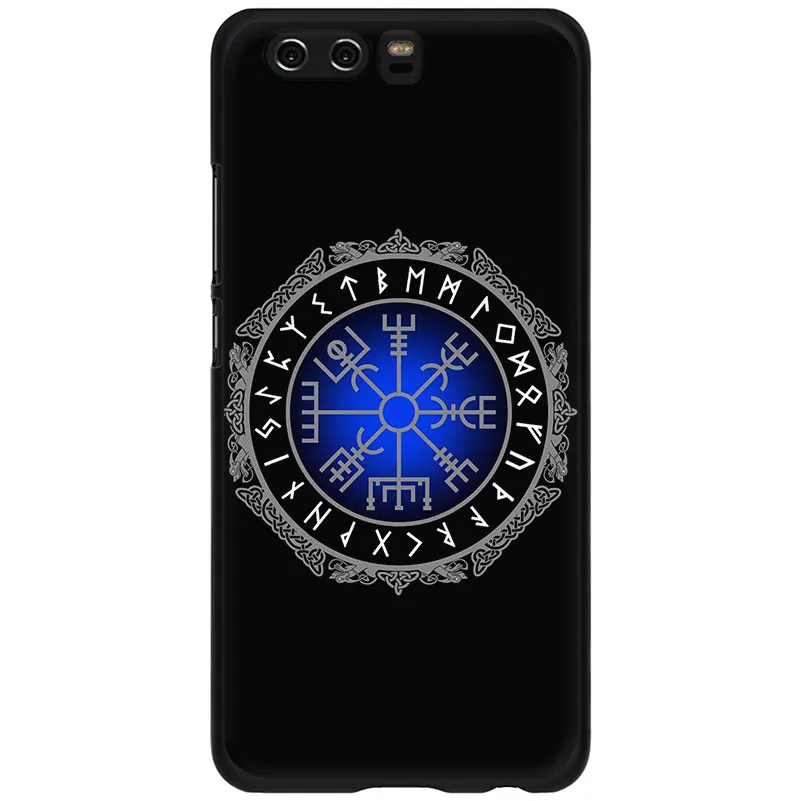 EWAU Viking Vegvisir Odin скандинавский мягкий чехол для телефона huawei Honor view 20 9X 6A 7A 7C 7X 8C 8X Pro 8 9 10 Lite - Цвет: B3