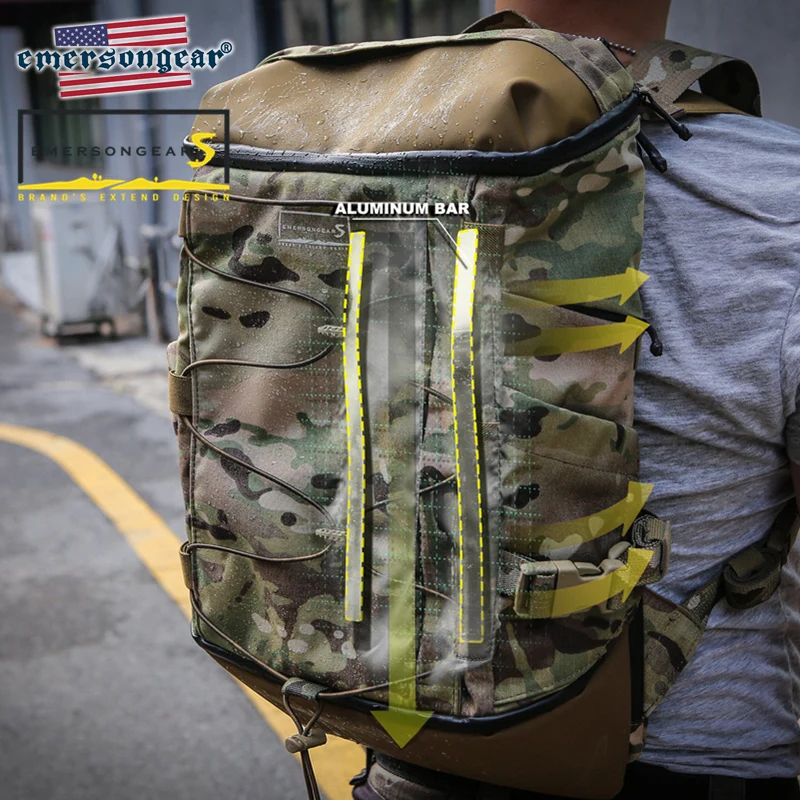 Emersongear 24 л тактический рюкзак вместительный мужской для занятий спортом на