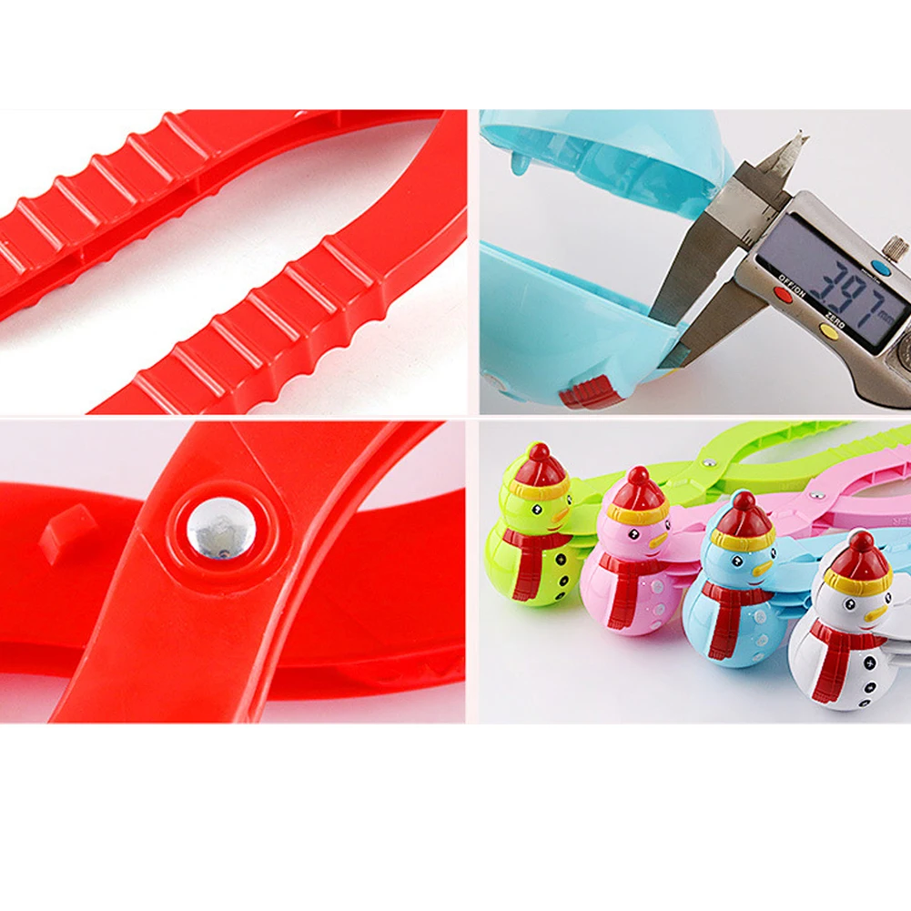 1 шт. зажим для снеговика пластиковый инструмент изготовления зимних шаров
