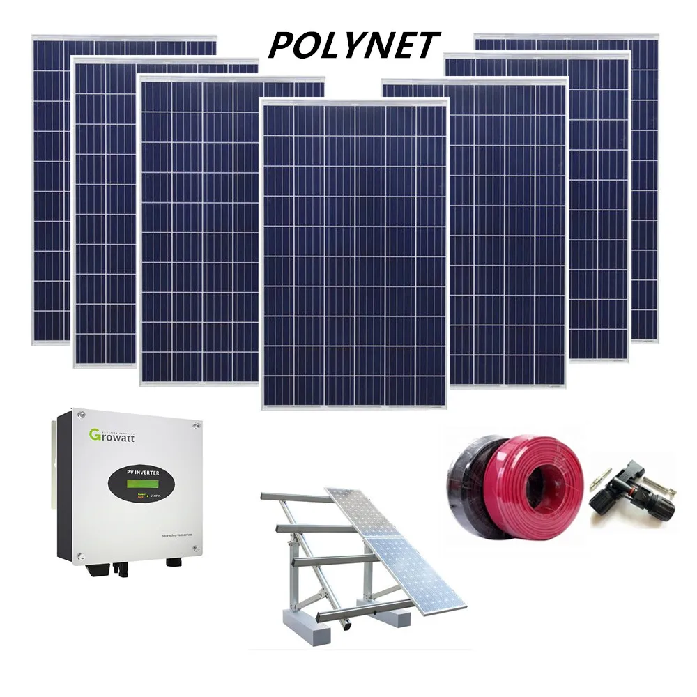 

Система солнечной энергии Polynet 2 кВт, цена в Индии, сетевая стяжка 2000 Вт, полный комплект солнечной энергии
