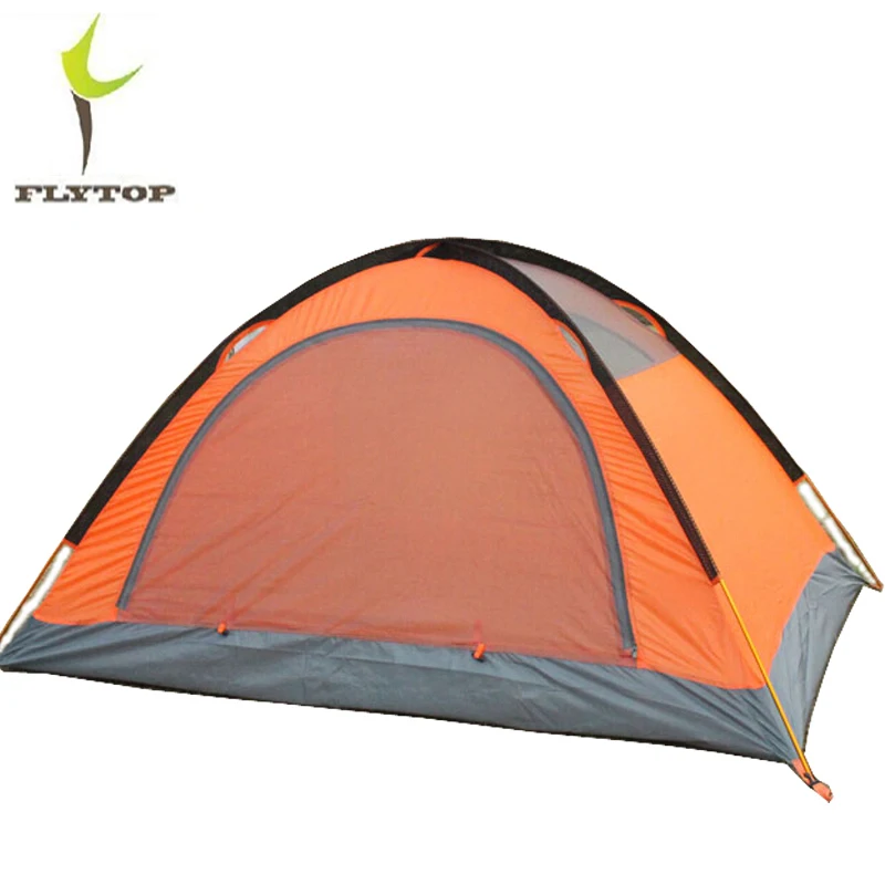 Good Quality Flytop Double Layer 2 Person 4 Season Aluminum Rod Outdoor Camping Tent Topwind Plus With Snow Skirt |