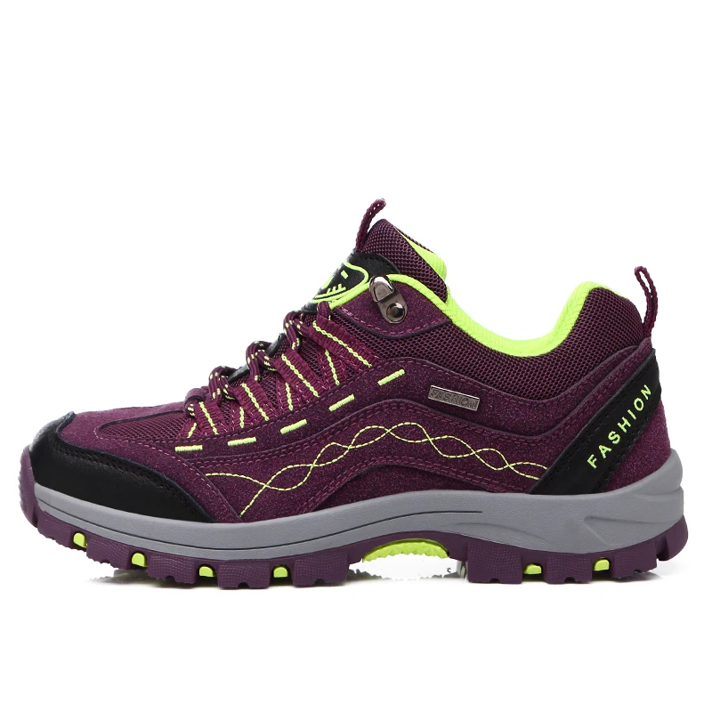 hiking shoes woman waterproof trekking men outdoor mountain sneakers leather women climbing treking zapatos de senderismo unisex | Спорт и
