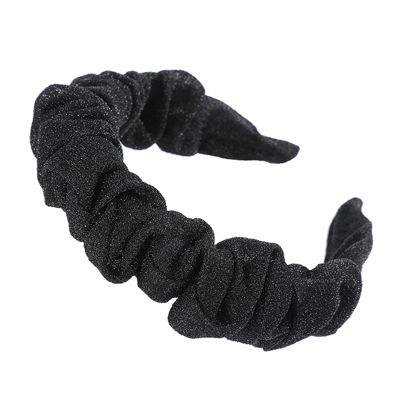 Женский обруч для волос с блестками AWAYTR нескользящий в виде ободок аксессуар