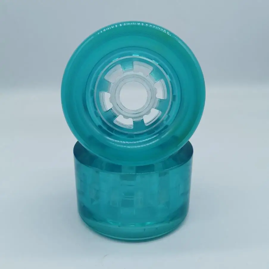 83*52 мм 78A 70% отскок Высокое качество колеса для Лонгборда скейтборда прозрачный