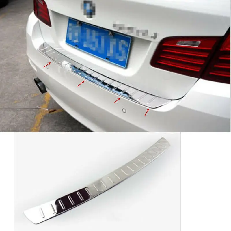 

Защитная накладка на задний бампер для BMW 5 серии F10 2011- 2015
