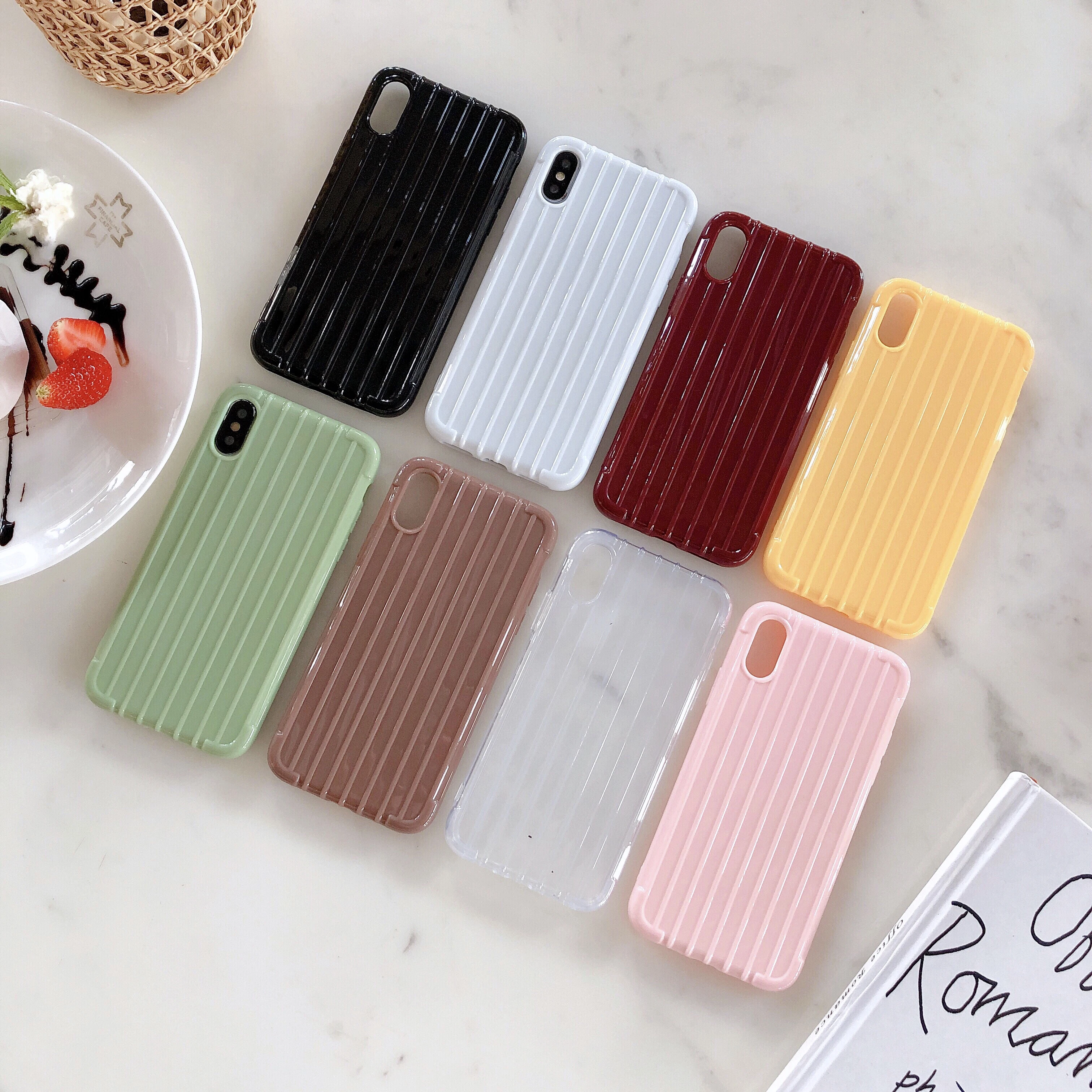 Нескользящий чехол для телефона iPhone 11 Pro MAX кожаный мягкий силиконовый из ТПУ 6 6s 7 8