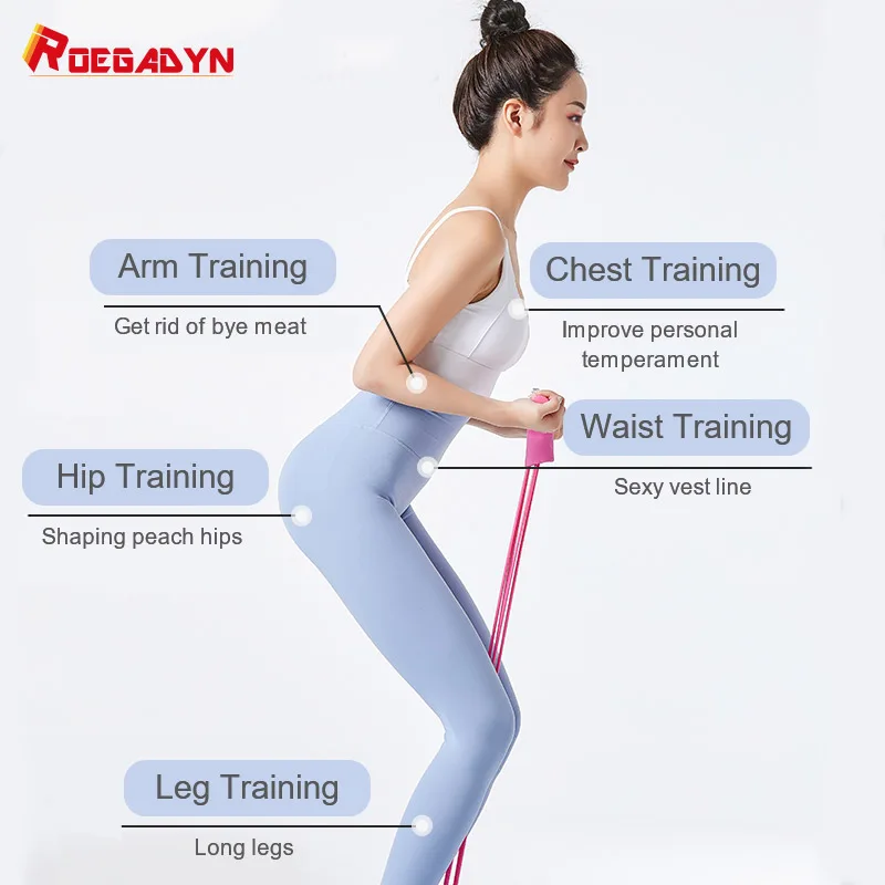 ROEGADYN светильник Вес Многофункциональный Съемник ткань Эспандеры Фитнес резинки