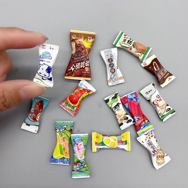 5/10 шт. миниатюрная еда для кукольного домика мини-еда мороженого семейная Blyth Barbies