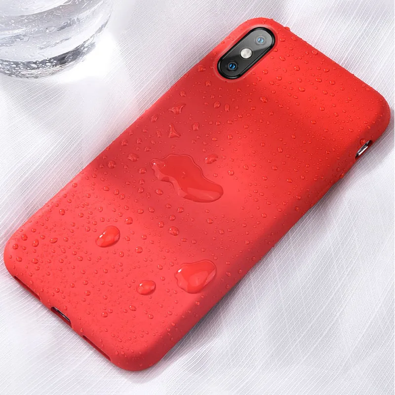 New Liquid Silicone Phone Case For iPhone 11 Pro MAX 8 Color Back Cover XR/XS Couples Telephone Accessories |