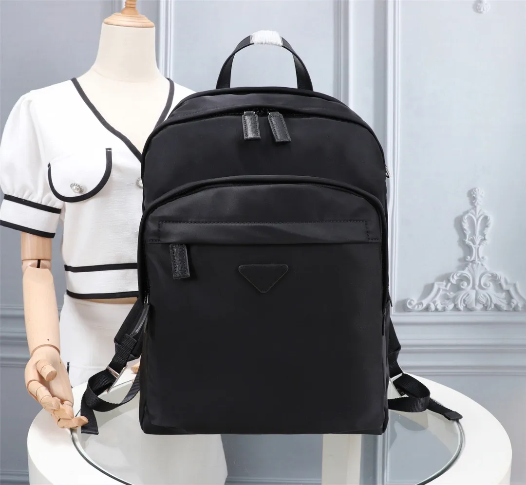 

2021 unisex black nylon waterproof sports fashion backpack