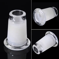 14mm female to 18mm male transparent glass expander reducer adapter connector for glass water pipes