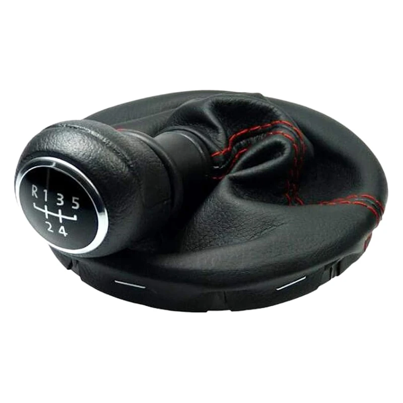 5 скоростей Ручка Переключения рулевого механизма автомобиля Gearstick Gaiter Boot Kit