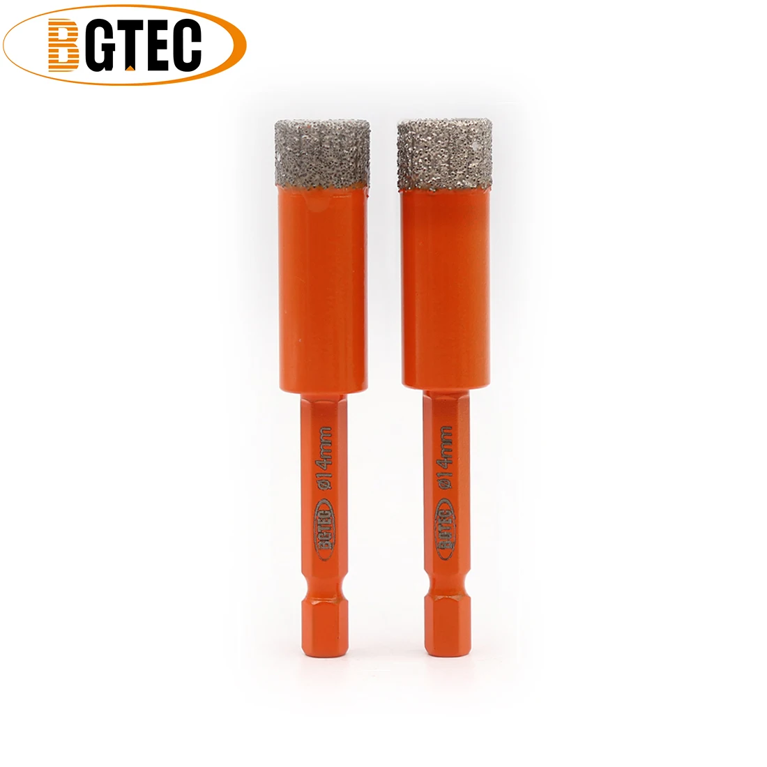 Буровые сверла BGTEC с шестигранным хвостовиком 14 мм быстросъемные вакуумные