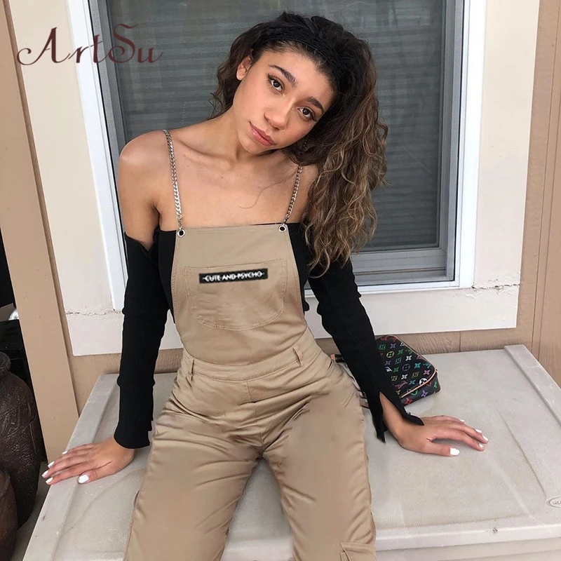 Арцу новый детский комбинезон хаки комбинезоны для женщин без рукавов Длинный