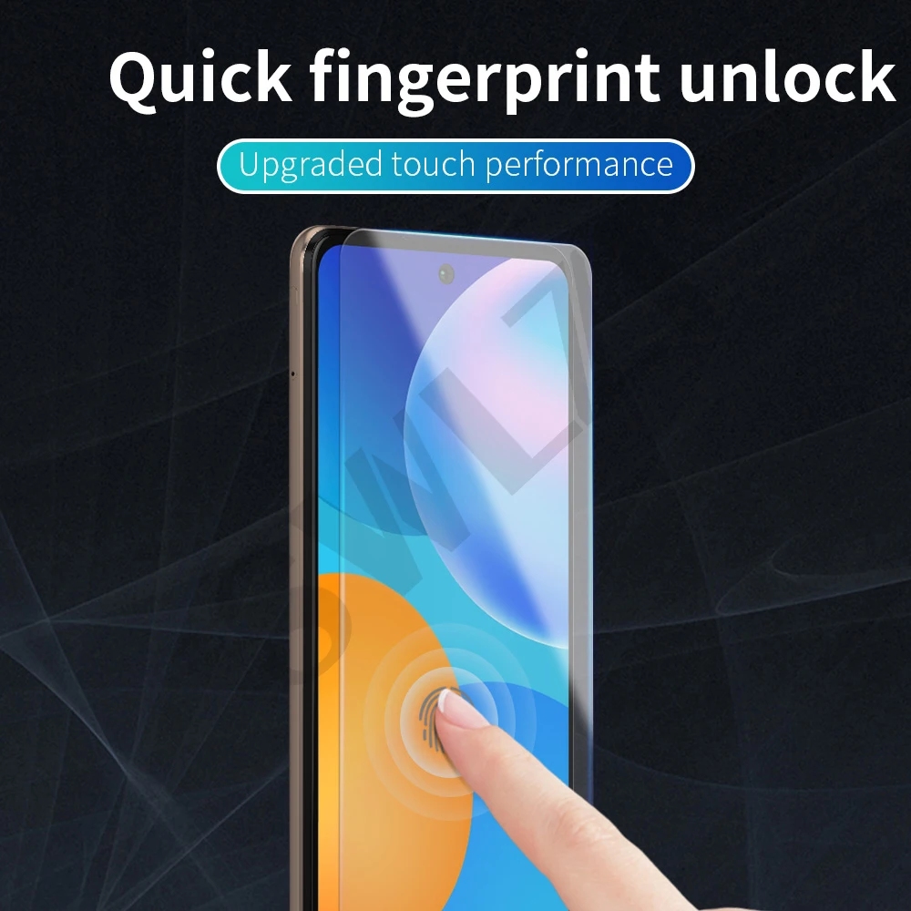2-1 шт. 9H закаленное стекло для Huawei p smart 2021 2020 Z S pro 2019 plus 2018 Защитная пленка защита