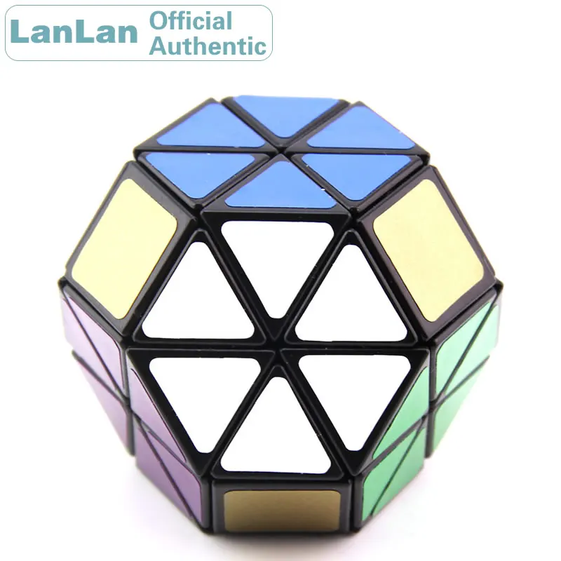 LanLan 8 Axis Octahedron Гортензия Косынка магический куб Алмазная скоростная головоломка