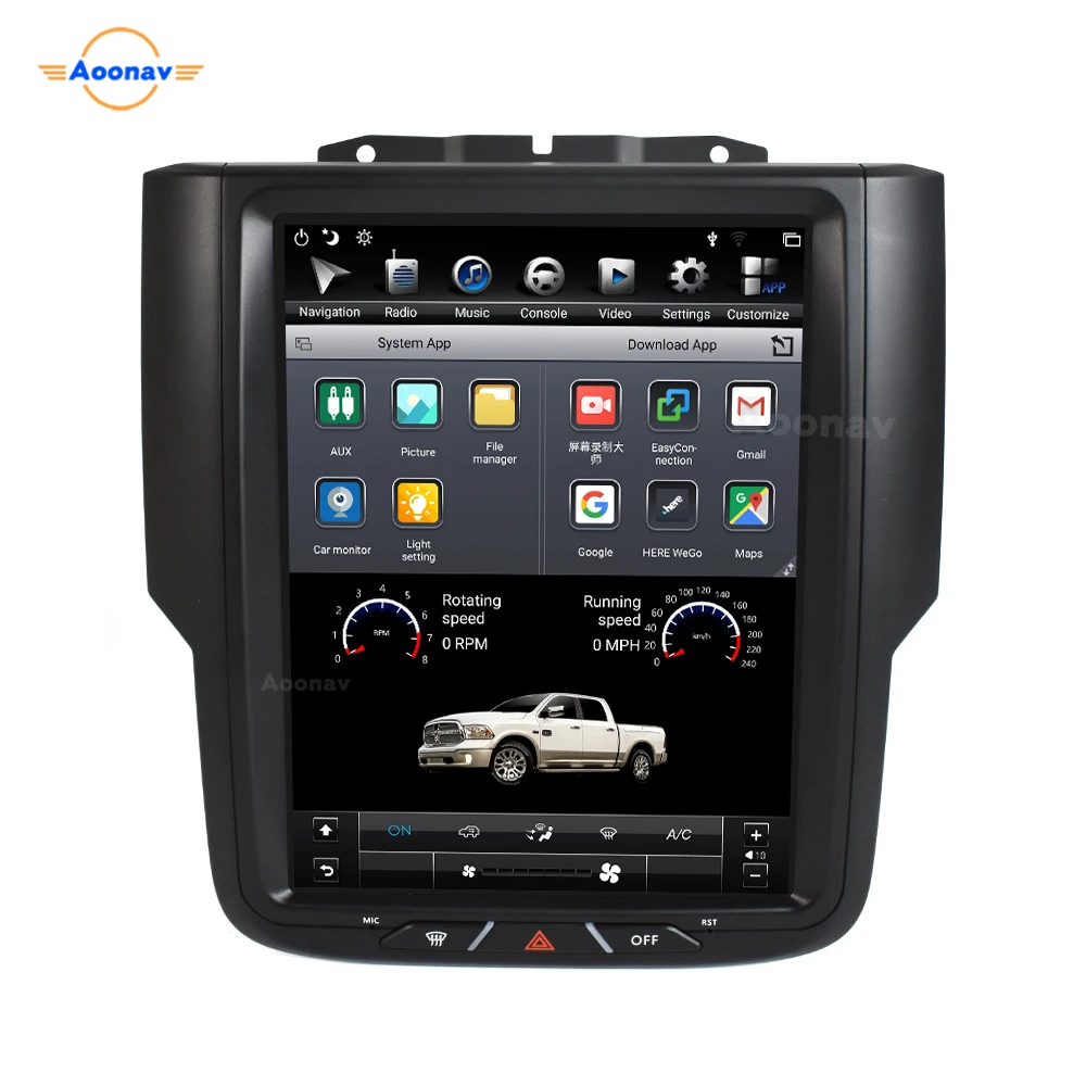 

Автомагнитола Tesla, 4 Гб + 128 ГБ, Android, для Dodge RAM 1500 2013 -2018