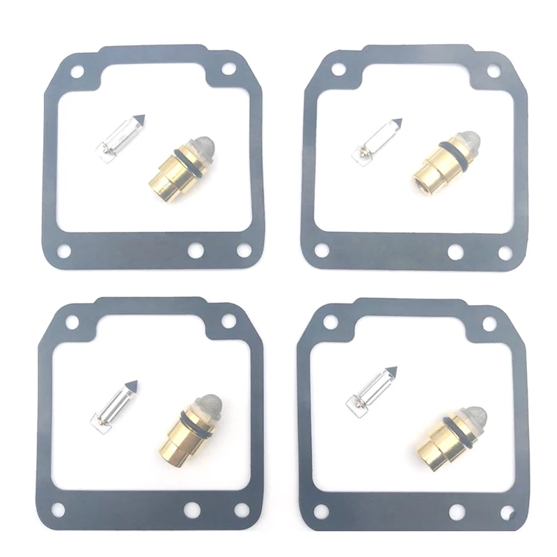 

4 Sets Motocycle Carburetor Carb Rebuild Repair Kit Durable for Yamaha XJD400 XJR400R XJR 400R 1993-2000