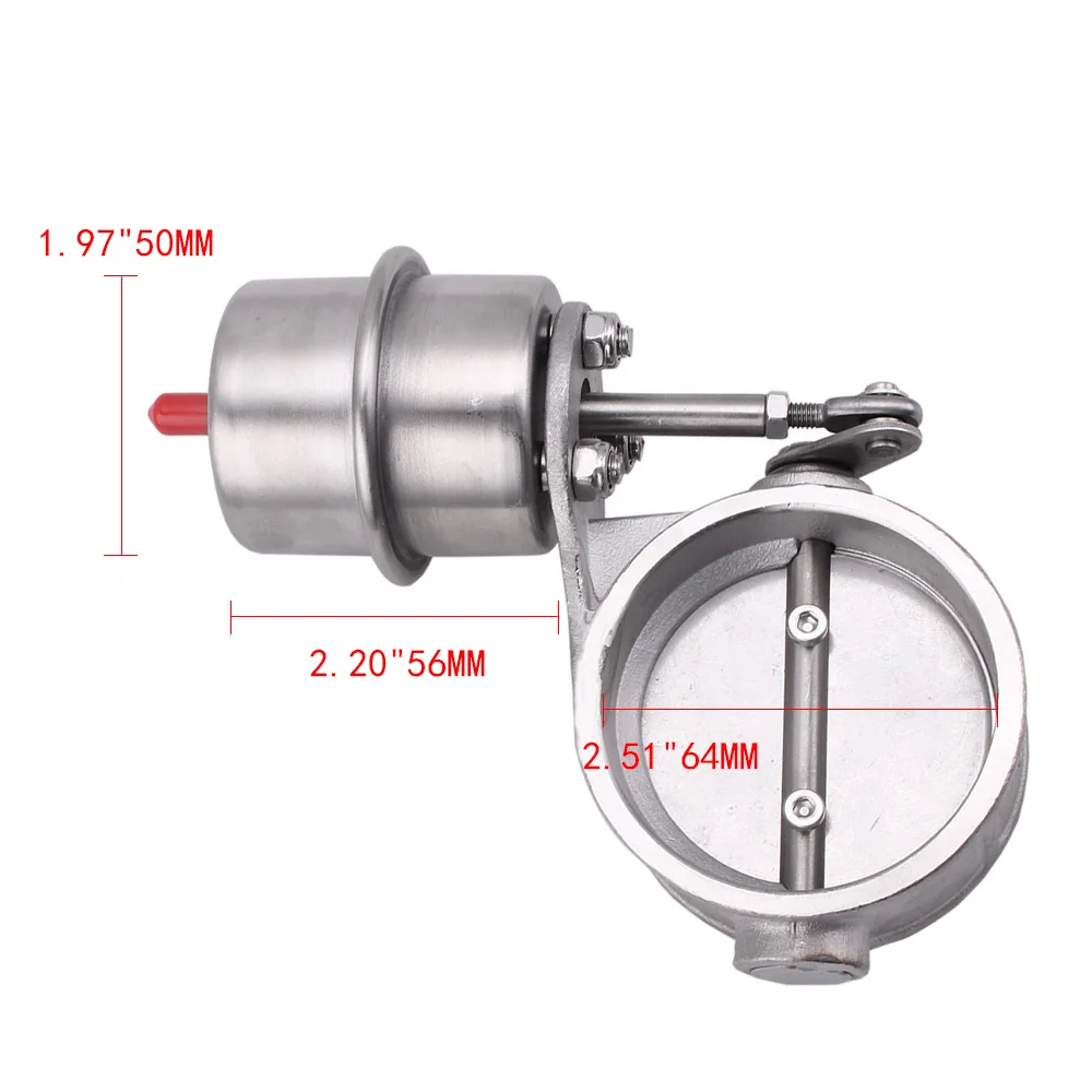 Комплект для вакуумного выхлопа автомобиля 2.5 'ཻ мм открытый стиль