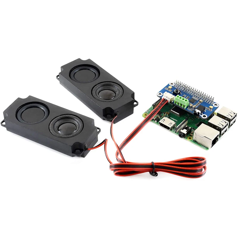 Waveshare WM8960 Круглая Шапка модуль hi-fi звук шляпа &quotкарта&quot для Raspberry Pi 4B/3B +/3B/2B/B +/A +/Zero